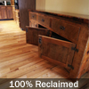 Rustic Reclaimed Wood Island Toronto